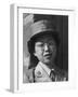 Private Margaret Fukuoka, W.A.C. at Manzanar, 1943-Ansel Adams-Framed Photographic Print