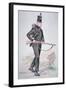 Private of the 95th Rifles, C.1810, Armed with the Baker Rifle, Designed by Ezekiel Baker of London-English-Framed Giclee Print