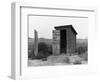 Private Outhouse-Arthur Rothstein-Framed Photographic Print