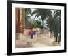 Private Patio-Diane Romanello-Framed Art Print