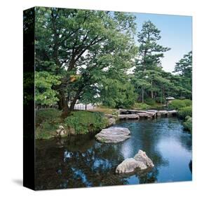 Private Pond-null-Stretched Canvas