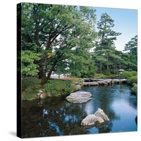 Private Pond-null-Stretched Canvas