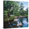Private Pond-null-Stretched Canvas
