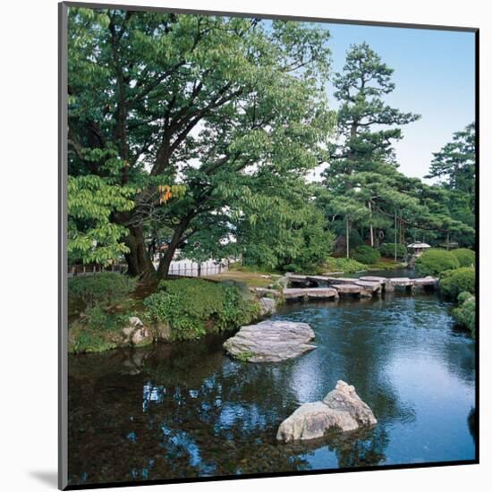 Private Pond-null-Mounted Art Print