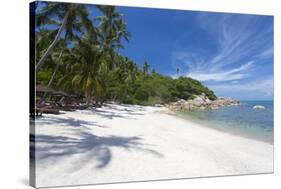 Private Secluded Beach Fringed by Palm Trees at the Silavadee Pool Spa Resort Near Lamai-Lee Frost-Stretched Canvas