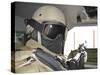 Private Security Contractorr on a Mission in Baghdad, Iraq-Stocktrek Images-Stretched Canvas