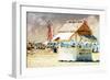 Private Service - In the Style of Oil Painting-Philippe Hugonnard-Framed Giclee Print