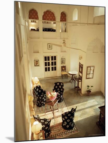 Private Sitting Area in One of the Bedroom Suites, Neemrana Fort Palace Hotel, Neemrana, India-John Henry Claude Wilson-Mounted Photographic Print