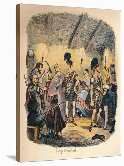 Private Theatres, C1900-George Cruikshank-Stretched Canvas