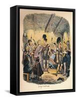 Private Theatres, C1900-George Cruikshank-Framed Stretched Canvas