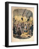 Private Theatres, C1900-George Cruikshank-Framed Giclee Print