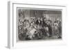 Private Theatricals at Berlin, Preparation for an Amateur Rehearsal-null-Framed Giclee Print