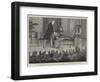 Private Theatricals in Hampton Court Palace for Princess Frederica's Convalescent Home-null-Framed Giclee Print