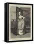 Private Theatricals, Miss Hardcastle in She Stoops to Conquer-Matthew White Ridley-Framed Stretched Canvas