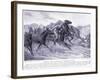 Private Vines Awarded the Dcm for Controlling Terrified Mules August 1915-George Derville Rowlandson-Framed Giclee Print
