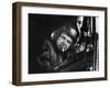 Private Wayne Hoilien, with Cigarette in Mouth, Aboard Yankee Papa 13 as a Gunner-Larry Burrows-Framed Photographic Print