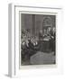 Prize Day at the Royal Academy Schools, Sir Edward Poynter, Pra, Presenting the Awards-Henry Marriott Paget-Framed Giclee Print