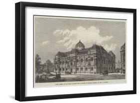 Prize Design of the Royal Academy for a Museum of Natural History-Richard Phene Spiers-Framed Giclee Print