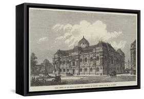 Prize Design of the Royal Academy for a Museum of Natural History-Richard Phene Spiers-Framed Stretched Canvas