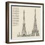 Prize Designs for the Great Tower-null-Framed Giclee Print