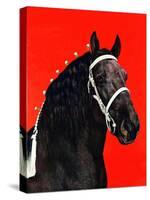 "Prize Draft Horse,"September 1, 1944-Salvadore Pinto-Stretched Canvas