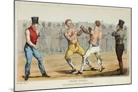 Prize Fight-Henry Thomas Alken-Mounted Giclee Print