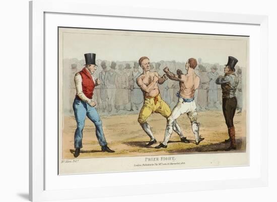 Prize Fight-Henry Thomas Alken-Framed Giclee Print