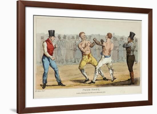 Prize Fight-Henry Thomas Alken-Framed Giclee Print