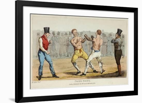 Prize Fight-Henry Thomas Alken-Framed Giclee Print