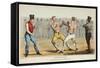 Prize Fight-Henry Thomas Alken-Framed Stretched Canvas