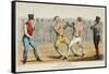 Prize Fight-Henry Thomas Alken-Framed Stretched Canvas