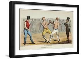 Prize Fight-Henry Thomas Alken-Framed Giclee Print