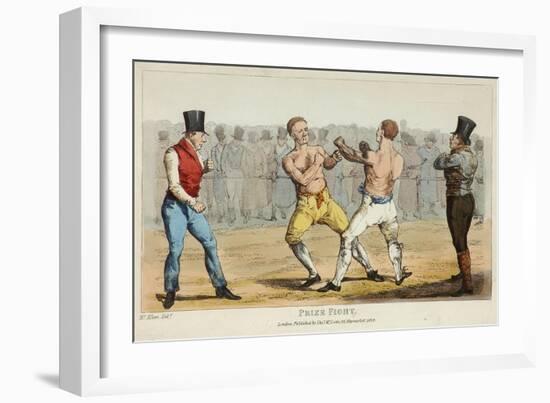 Prize Fight-Henry Thomas Alken-Framed Giclee Print