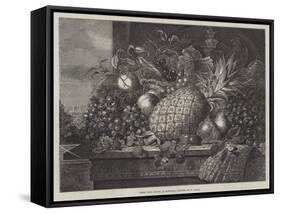 Prize Fruit Grown at Blenheim-John Wykeham Archer-Framed Stretched Canvas
