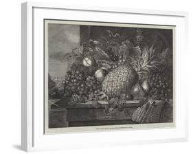 Prize Fruit Grown at Blenheim-John Wykeham Archer-Framed Giclee Print