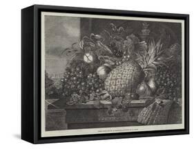 Prize Fruit Grown at Blenheim-John Wykeham Archer-Framed Stretched Canvas