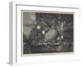 Prize Fruit Grown at Blenheim-John Wykeham Archer-Framed Giclee Print