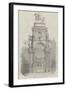 Prize Model for the Wellington Monument-null-Framed Giclee Print