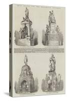 Prize Models for the Wellington Monument-null-Stretched Canvas