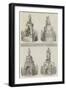 Prize Models for the Wellington Monument-null-Framed Giclee Print