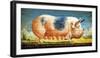 Prize Pink Pig-Sean Aherne-Framed Giclee Print