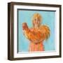 Prize Rooster-Sue Schlabach-Framed Art Print