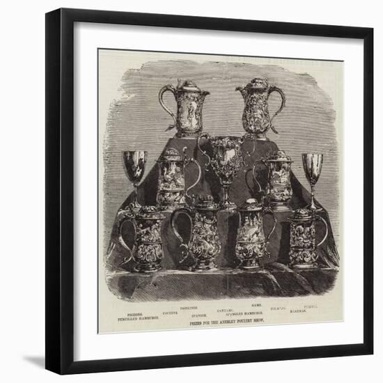 Prizes for the Anerley Poultry Show-null-Framed Giclee Print