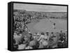 Pro. Golfer Ben Hogan Putting During the British Open-Carl Mydans-Framed Stretched Canvas