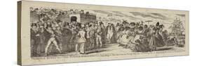Probable Effects of over Female Emigration-George Cruikshank-Stretched Canvas
