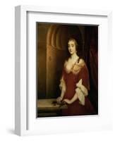 Probable Portrait of Nell Gwynne, Mistress of King Charles II-Sir Peter Lely-Framed Premium Giclee Print