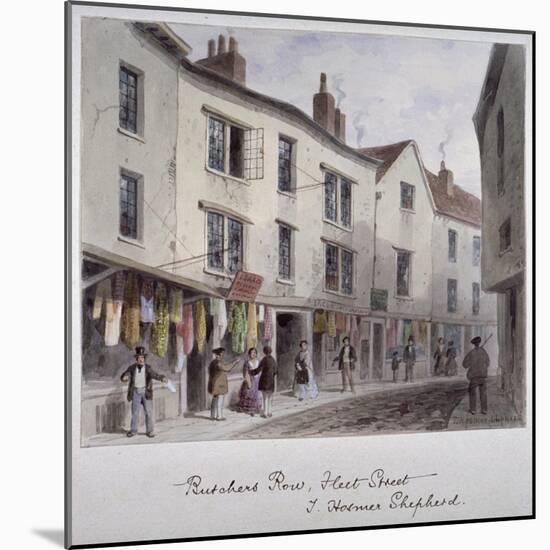 Probably a View of Holywell Street, Westminster, London, C1850-Thomas Hosmer Shepherd-Mounted Giclee Print
