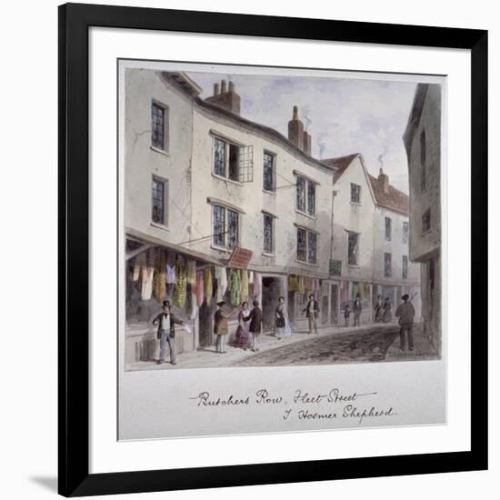 Probably a View of Holywell Street, Westminster, London, C1850-Thomas Hosmer Shepherd-Framed Giclee Print