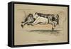 Probation, 1930, 1st Edition of Sleeping Partners-Cecil Aldin-Framed Stretched Canvas