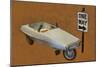 Probe Pedal Car-Michelle Calkins-Mounted Art Print